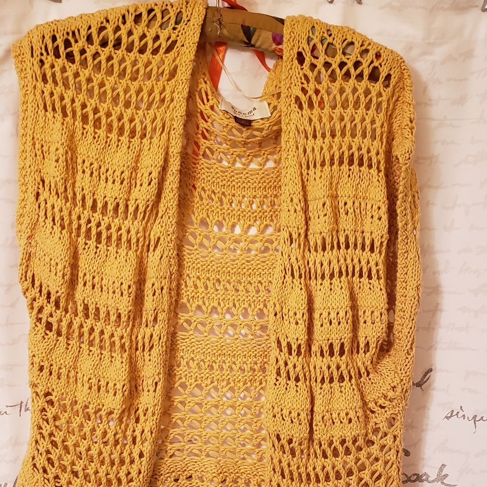 Women's crocheted sweater